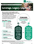 Leverage. Legacy. Liquidity.